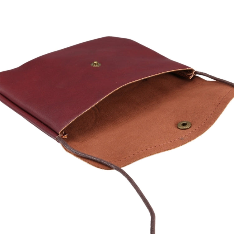 Universal PU Leather Case / Phone Leather Bag with String for iPhone 6s Plus, Galaxy Note 5 & Note 4 / A8 / S6 edge+, Huawei P8 & P7 / Honor 6