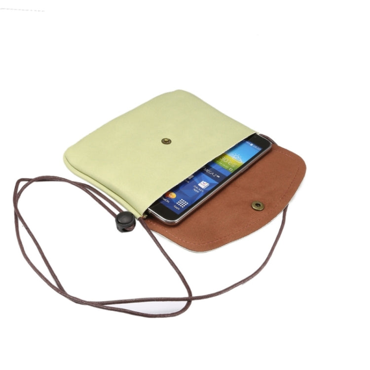 Universal PU Leather Case / Phone Leather Bag with String for iPhone 6s Plus, Galaxy Note 5 & Note 4 / A8 / S6 edge+, Huawei P8 & P7 / Honor 6