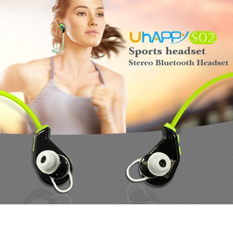 Uhappy S02 Sports Anti-sweat Bluetooth v4.1 Stereo Headset