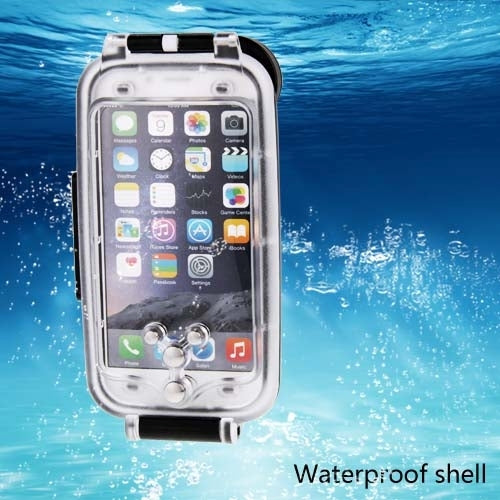 IPX8 Waterproof Dustproof Shockproof Protective Case with Lanyard for iPhone 6 Plus & 6S Plus