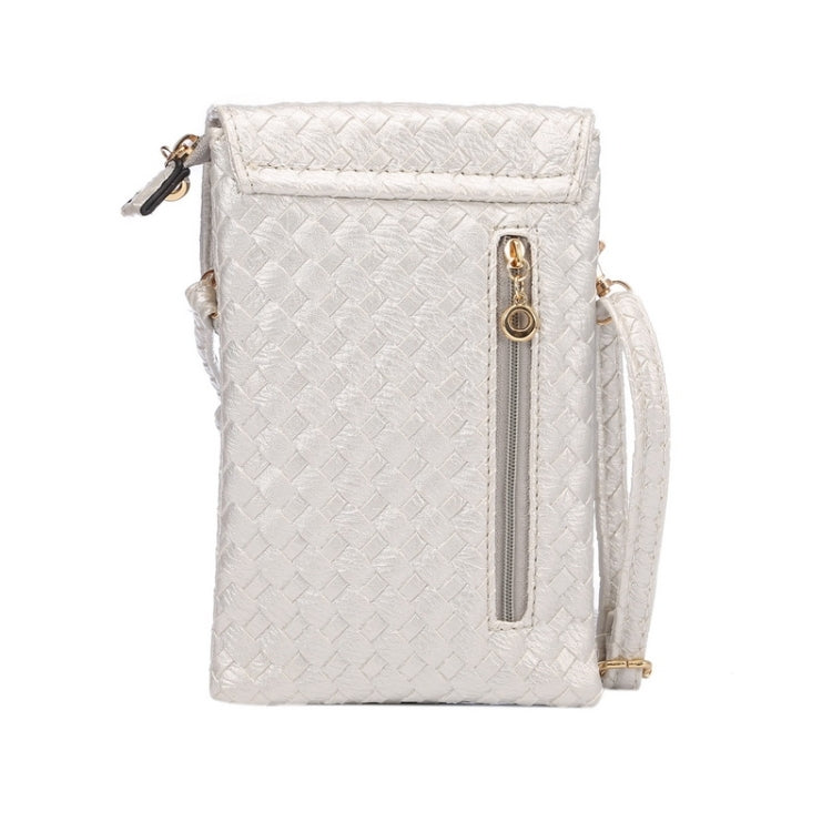 Woven Texture Universal Vertical Style Universal PU Leather Carrying Bag for iPhone 6s Plus / 6 Plus, Galaxy Note 5 & Note 4 & Note 3 / A8 / S6 edge / S6 edge+, Huawei P8 / P7 / Honor 6 Plus