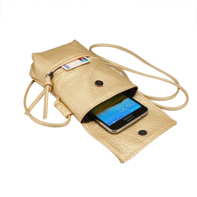 Litchi Texture Vertical Style Universal PU Leather Carrying Bag for iPhone 6s Plus / 6 Plus, Galaxy Note 5 & Note 4 & Note 3 / A8 / S6 edge / S6 edge+, Huawei Honor 6 Plus / P8 / P7 / Mega 6.3