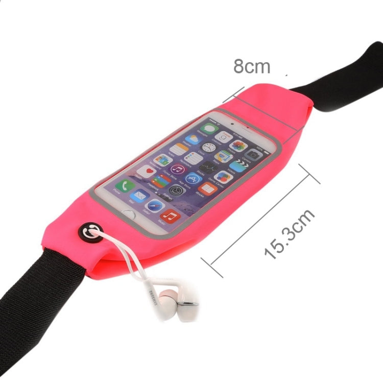 Waterproof Sports Waist Bag Pouch with Earphone Hole for iPhone 6 Plus & 6s Plus