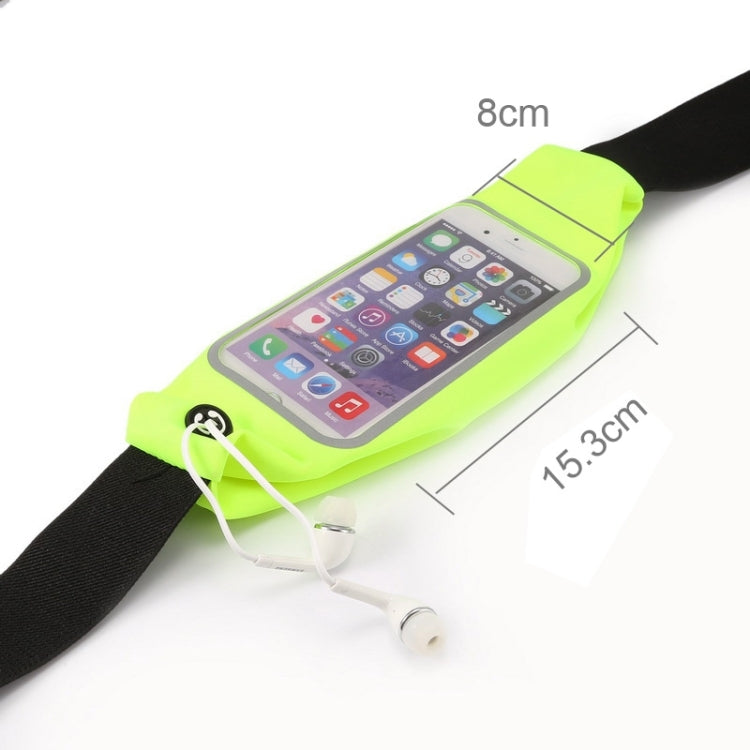 Waterproof Sports Waist Bag Pouch with Earphone Hole for iPhone 6 Plus & 6s Plus