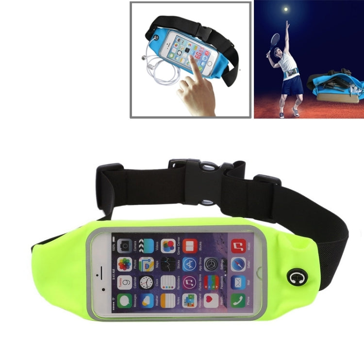 Waterproof Sports Waist Bag Pouch with Earphone Hole for iPhone 6 Plus & 6s Plus