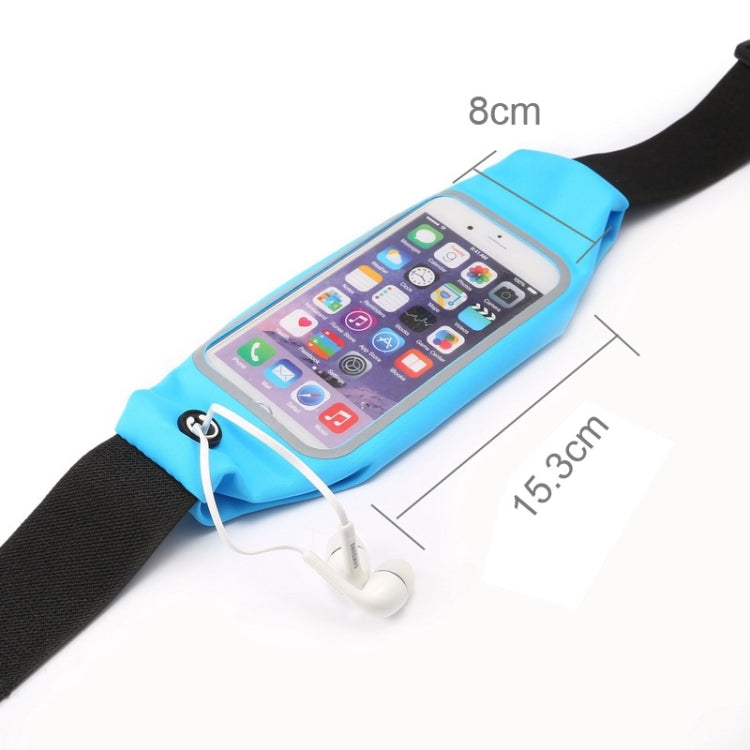 Waterproof Sports Waist Bag Pouch with Earphone Hole for iPhone 6 Plus & 6s Plus