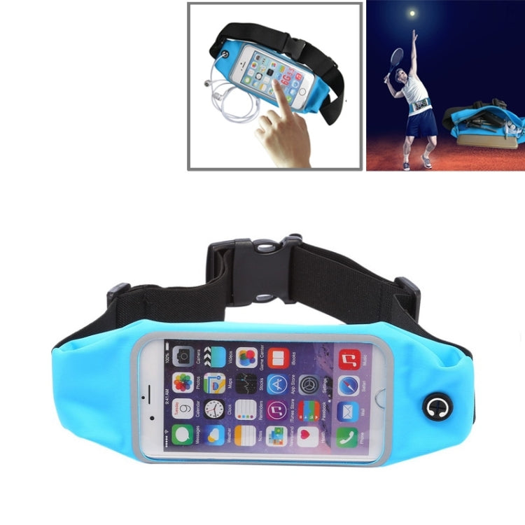 Waterproof Sports Waist Bag Pouch with Earphone Hole for iPhone 6 Plus & 6s Plus