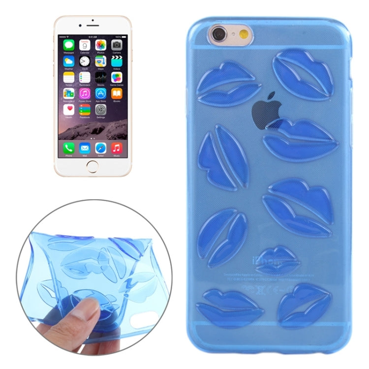 Lip Pattern TPU Case for iPhone 6 Plus & 6s Plus