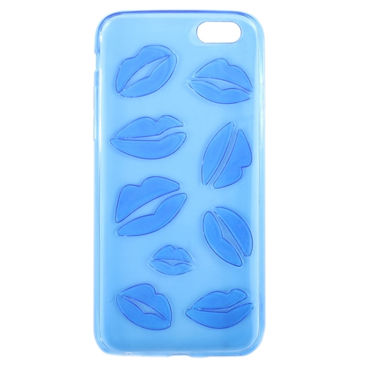 Lip Pattern TPU Case for iPhone 6 Plus & 6s Plus