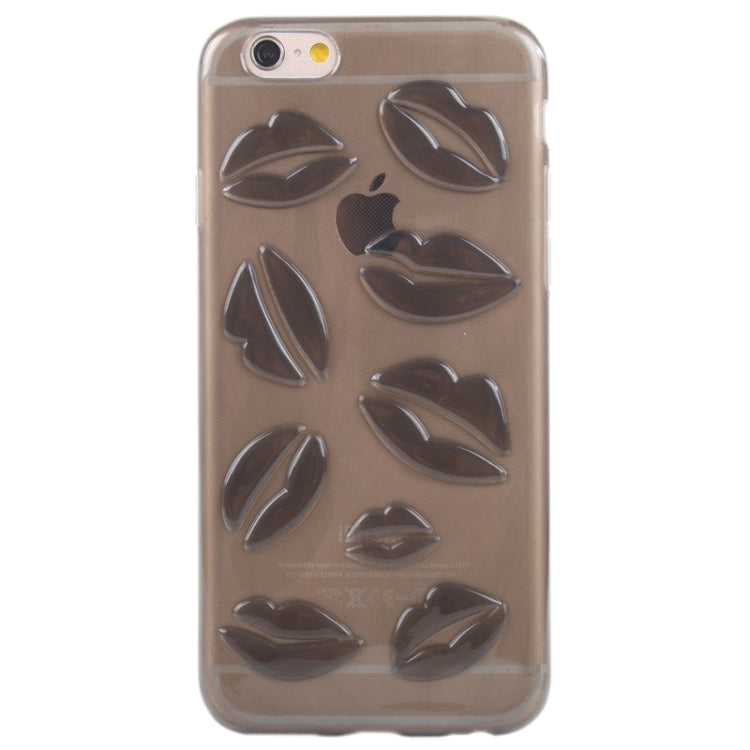 Lip Pattern TPU Case for iPhone 6 Plus & 6s Plus