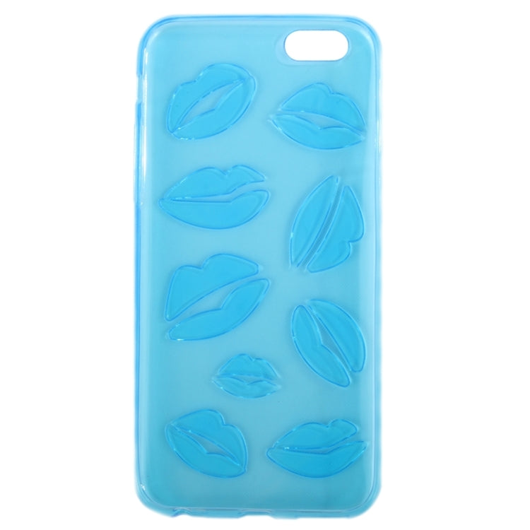Lip Pattern TPU Case for iPhone 6 Plus & 6s Plus