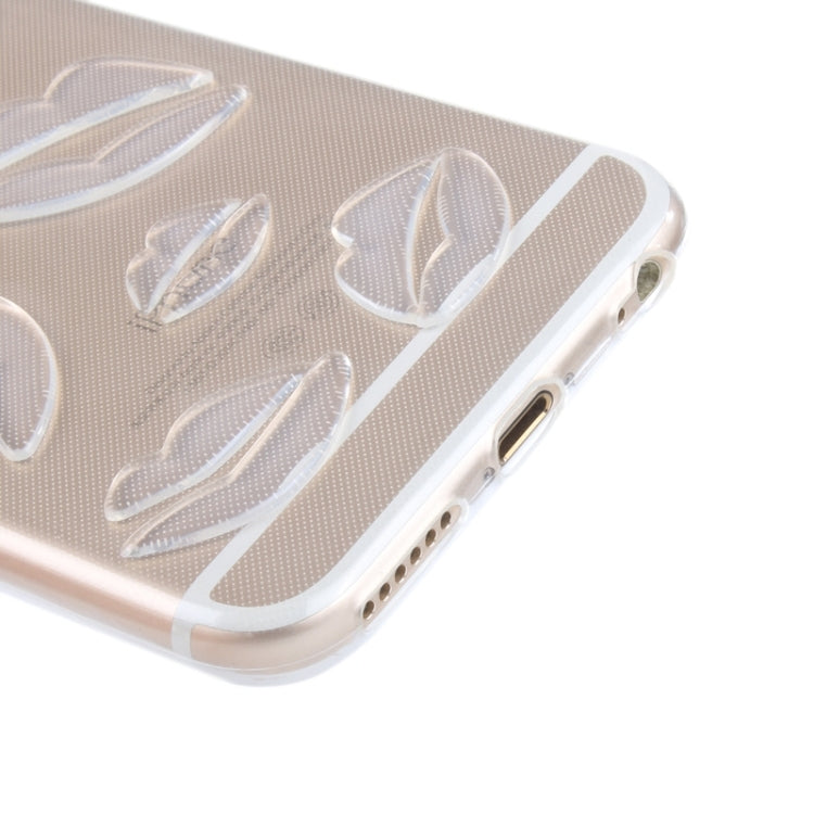 Lip Pattern TPU Case for iPhone 6 Plus & 6s Plus