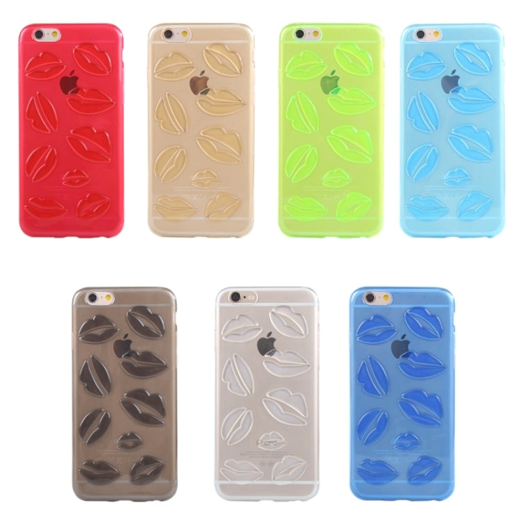 Lip Pattern TPU Case for iPhone 6 Plus & 6s Plus