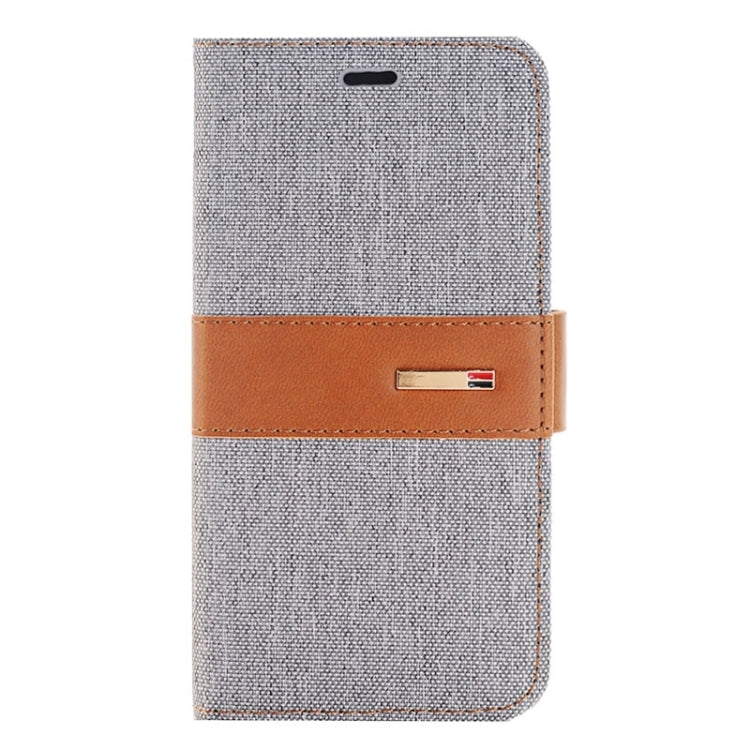 For iPhone 6 Plus & 6s Plus Denim Texture Horizontal Flip Leather Case with Holder & Card Slots