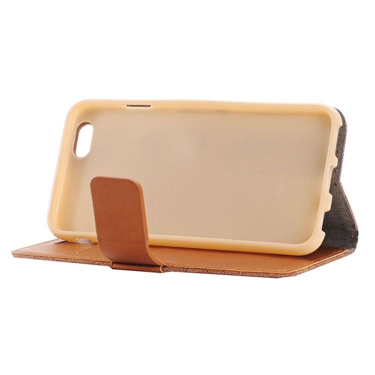 For iPhone 6 Plus & 6s Plus Denim Texture Horizontal Flip Leather Case with Holder & Card Slots