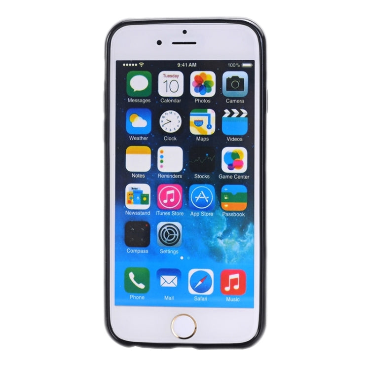 3D Gun Pattern PU Paste Skin TPU Protective Case for iPhone 6 Plus & 6s Plus