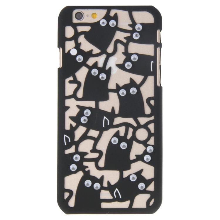 3D Eyes Owls Pattern Plastic Protective Case for iPhone 6 Plus