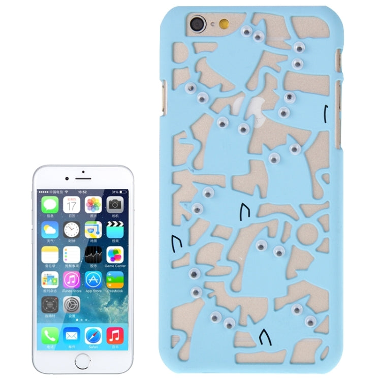 3D Eyes Owls Pattern Plastic Protective Case for iPhone 6 Plus