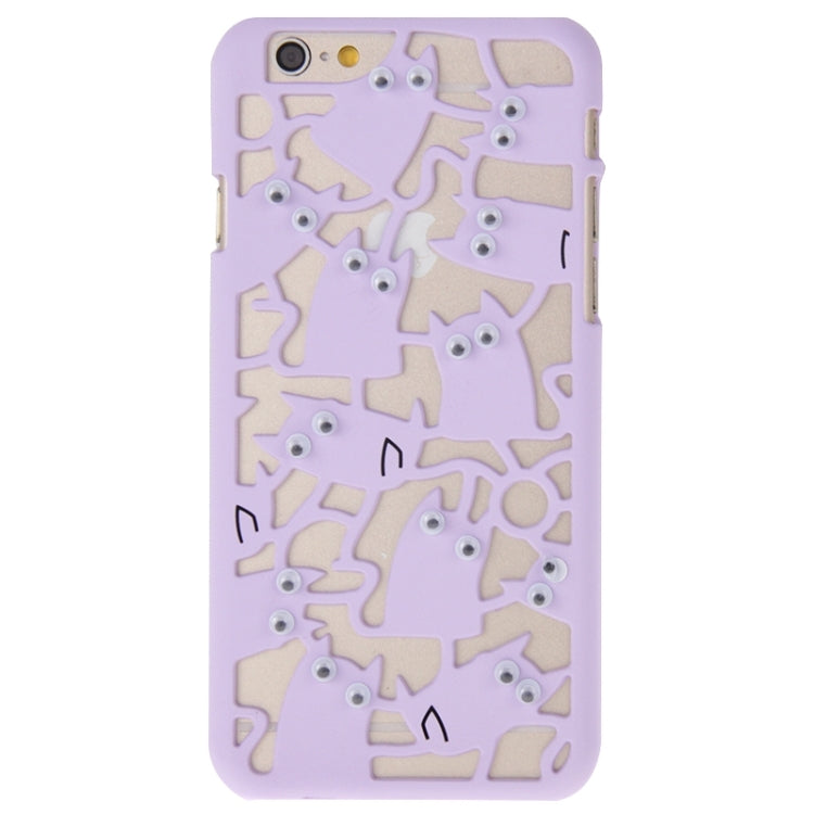 3D Eyes Owls Pattern Plastic Protective Case for iPhone 6 Plus