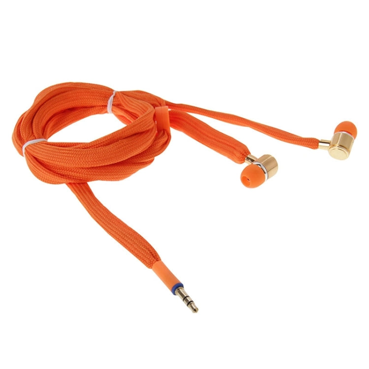 Shoelace Style In-ear Stereo Necklace Headphone