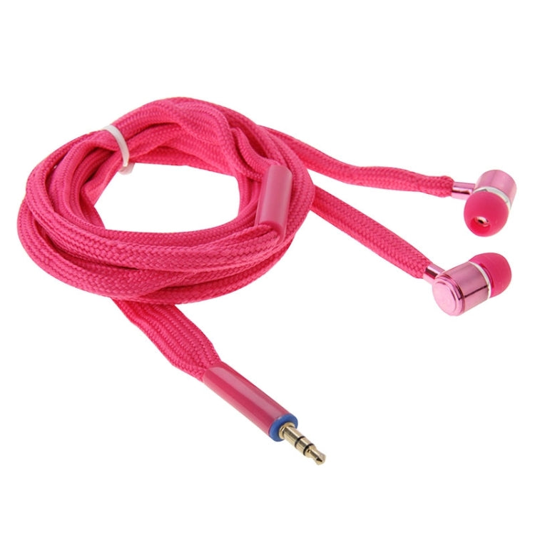 Shoelace Style In-ear Stereo Necklace Headphone