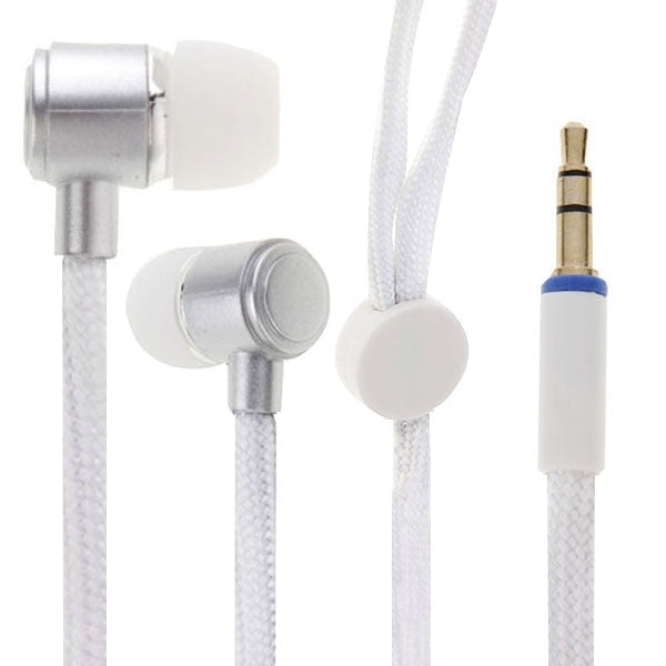 Shoelace Style In-ear Stereo Necklace Headphone