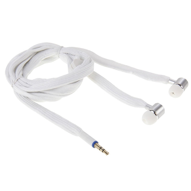 Shoelace Style In-ear Stereo Necklace Headphone