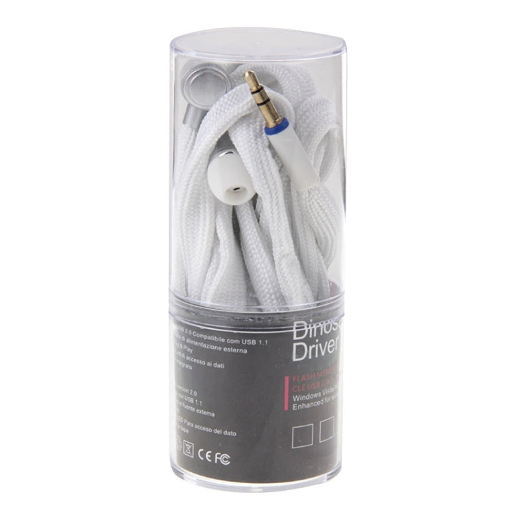 Shoelace Style In-ear Stereo Necklace Headphone