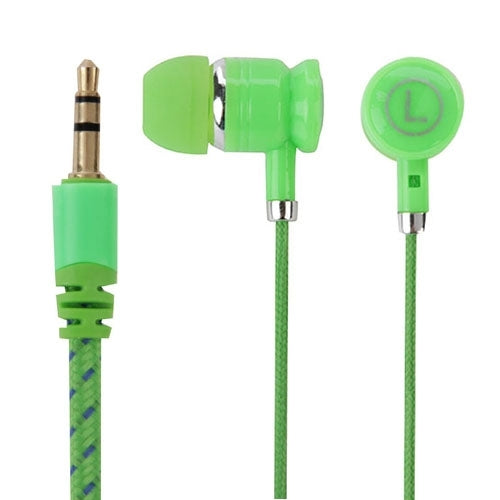 Multicolour Beads Style In-ear Stereo Necklace Headphone