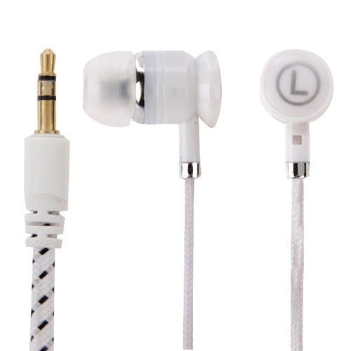 Multicolour Beads Style In-ear Stereo Necklace Headphone