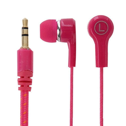 Diamond-Encrusted Beads Style In-ear Stereo Necklace Headphone