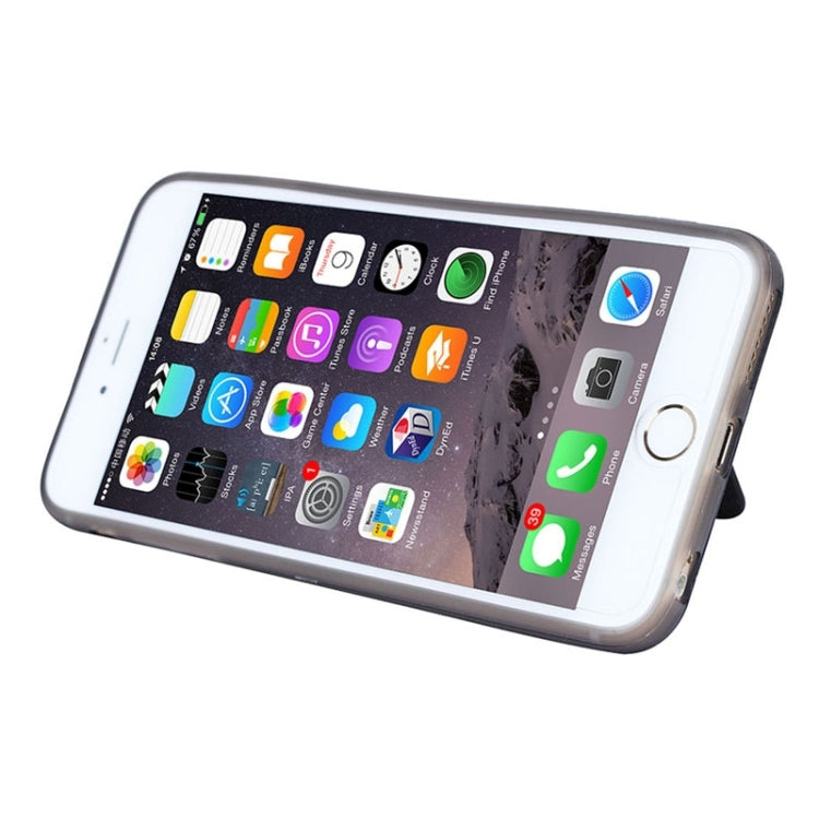 Crazy Horse Texture PU Leather + TPU + PC Case with Card Slots & Holder for iPhone 6 Plus & 6S Plus