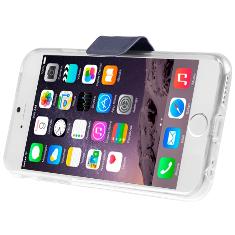 Multi-folding Crazy Horse Texture PU Leather Case with Holder for