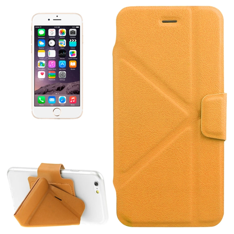 Multi-folding Crazy Horse Texture PU Leather Case with Holder for