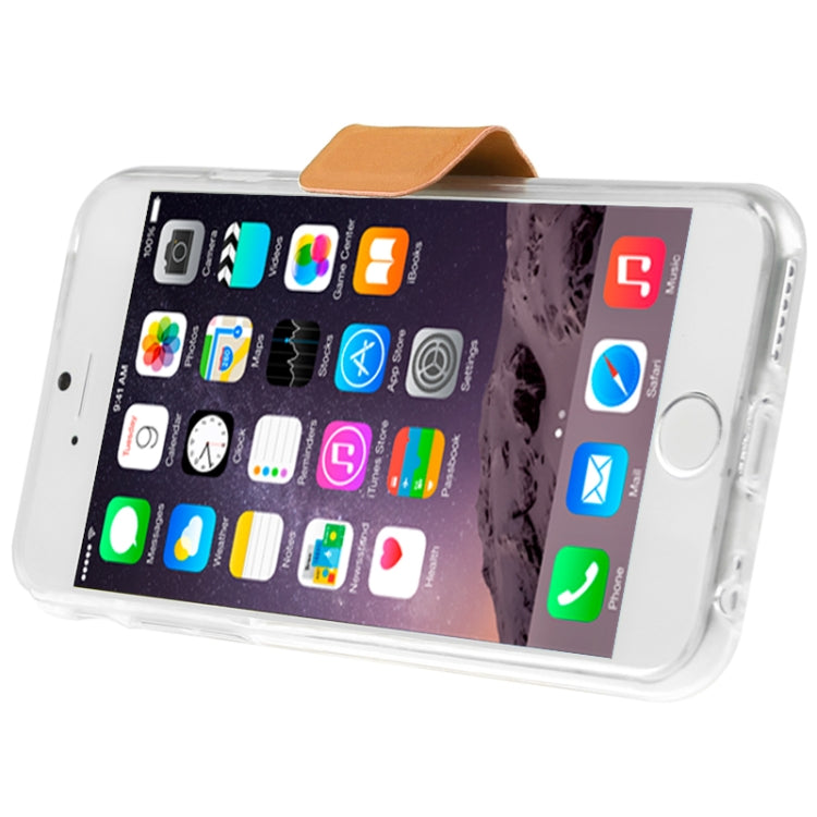 Multi-folding Crazy Horse Texture PU Leather Case with Holder for