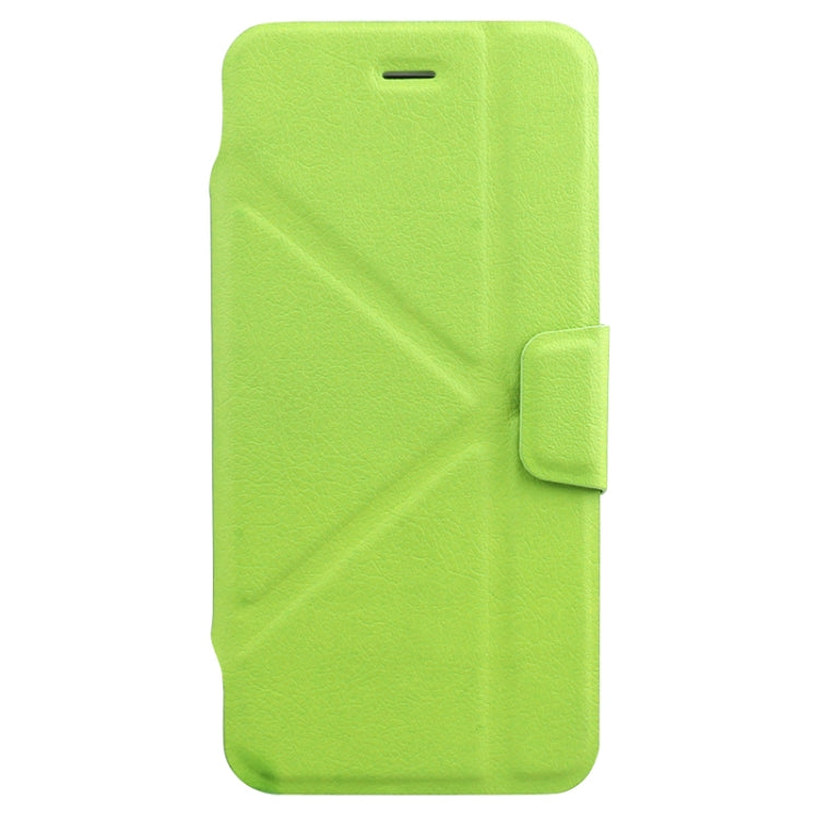 Multi-folding Crazy Horse Texture PU Leather Case with Holder for
