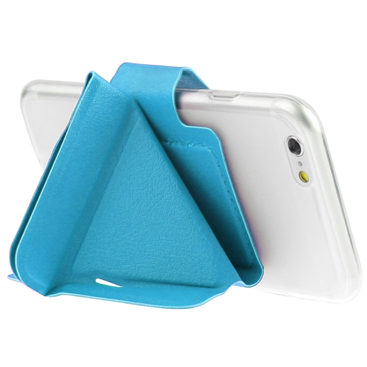 Multi-folding Crazy Horse Texture PU Leather Case with Holder for