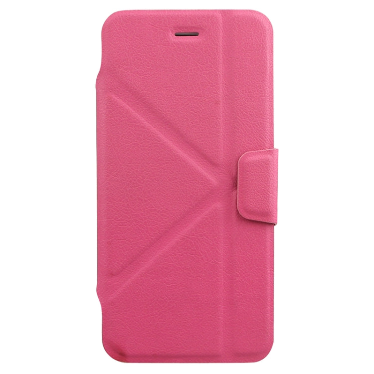 Multi-folding Crazy Horse Texture PU Leather Case with Holder for