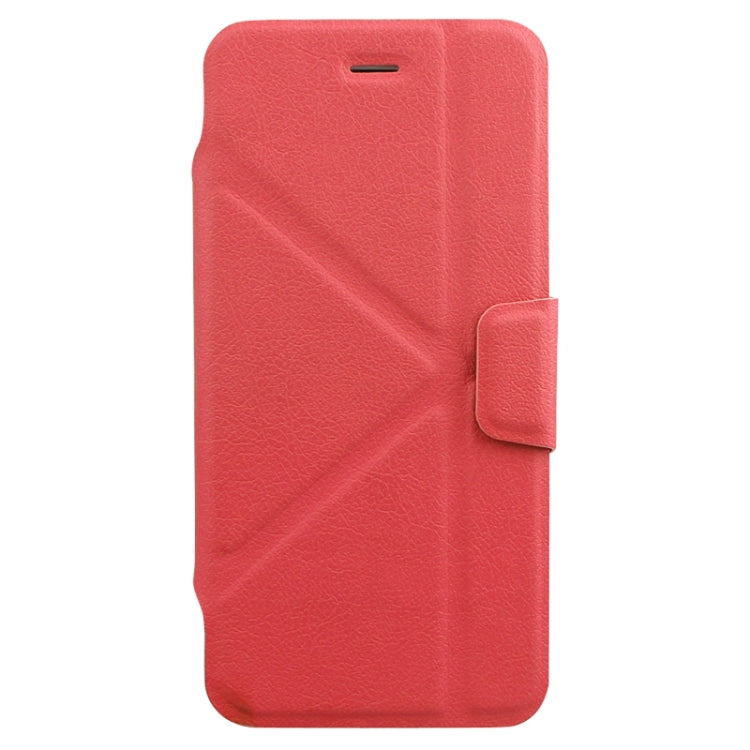 Multi-folding Crazy Horse Texture PU Leather Case with Holder for