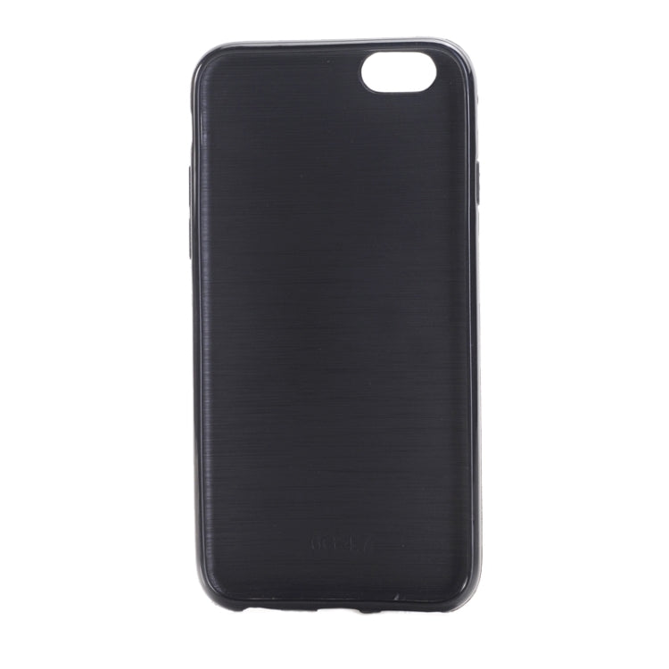 Grid Texture PU Paste Skin TPU Protective Case with Ring Holder for iPhone 6 Plus & 6s Plus