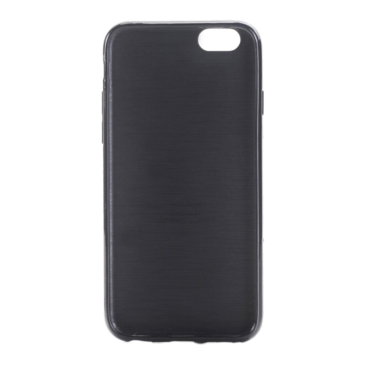 Grid Texture PU Paste Skin TPU Protective Case with Ring Holder for iPhone 6 Plus & 6s Plus