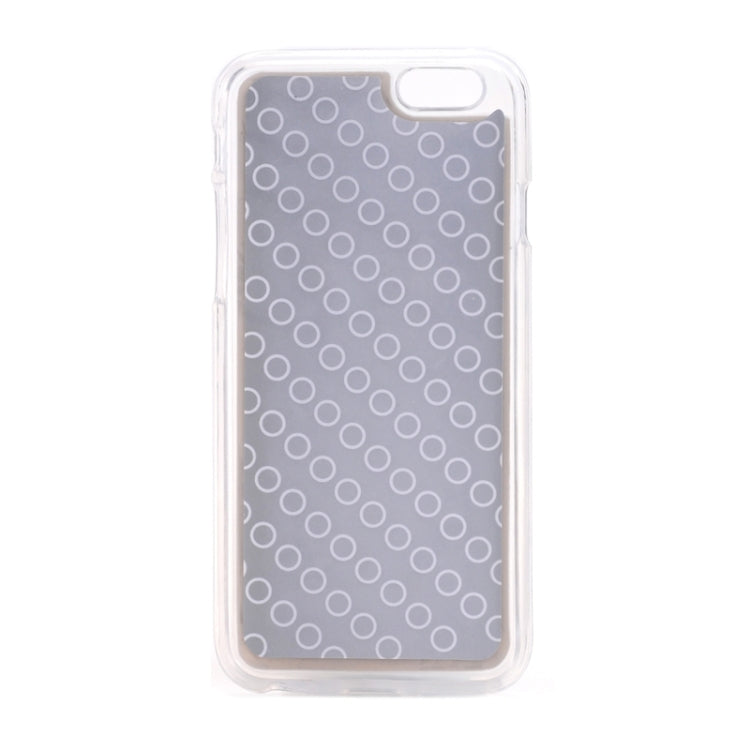 PU Paste Skin TPU Protective Case with Fox Pendant for iPhone 6 Plus & 6s Plus
