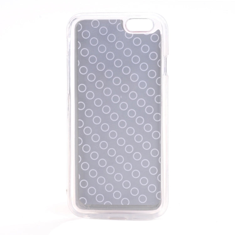 PU Paste Skin TPU Protective Case with Fox Pendant for iPhone 6 Plus & 6s Plus