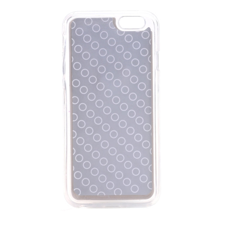 PU Paste Skin TPU Protective Case with Fox Pendant for iPhone 6 Plus & 6s Plus