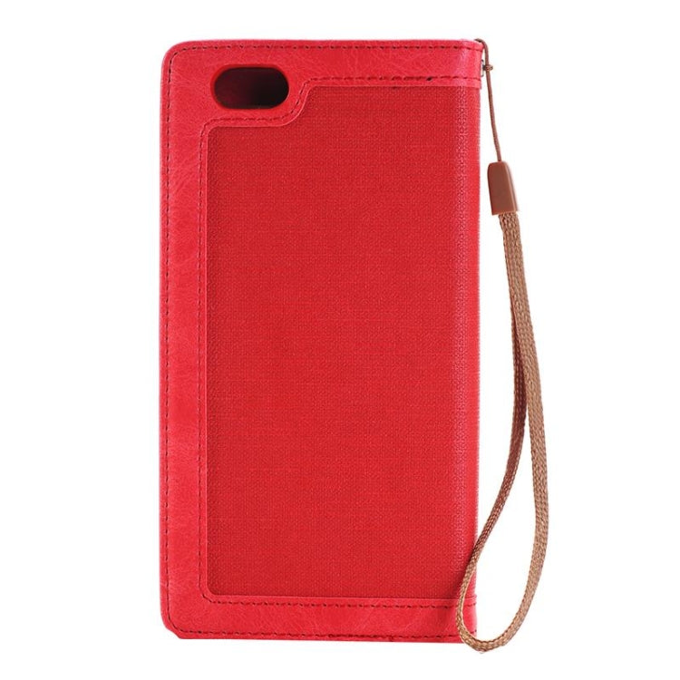 For iPhone 6 Plus & 6s Plus Denim Texture Magnetic Horizontal Flip Leather Case with Holder & Card Slots & Wallet & Lanyard