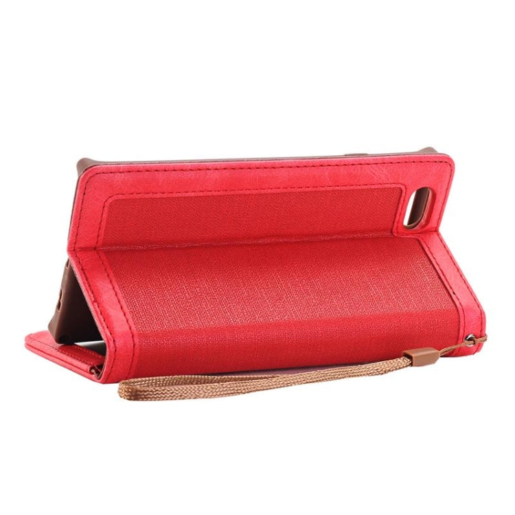 For iPhone 6 Plus & 6s Plus Denim Texture Magnetic Horizontal Flip Leather Case with Holder & Card Slots & Wallet & Lanyard