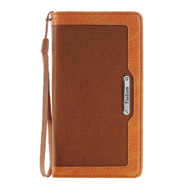 For iPhone 6 Plus & 6s Plus Denim Texture Magnetic Horizontal Flip Leather Case with Holder & Card Slots & Wallet & Lanyard
