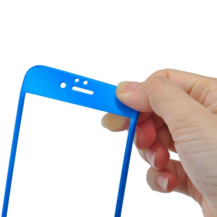 0.3mm 3D Curved Explosion-proof Tempered Glass Full Screen Film With Soft Colorized Frosted Carbon Fibre Edge for iPhone 6 Plus & 6s Plus