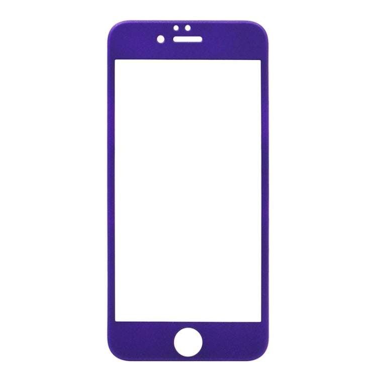 0.3mm 3D Curved Explosion-proof Tempered Glass Full Screen Film With Soft Colorized Frosted Carbon Fibre Edge for iPhone 6 Plus & 6s Plus