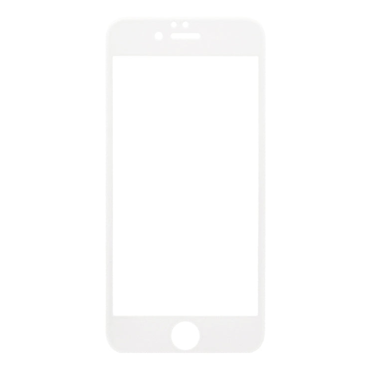 0.3mm 3D Curved Explosion-proof Tempered Glass Full Screen Film With Soft Colorized Frosted Carbon Fibre Edge for iPhone 6 Plus & 6s Plus